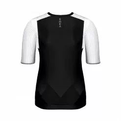 ROKA Women's Gen II Elite Aero Short Sleeve Tri Top - White/Black