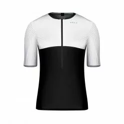 ROKA Women's Gen II Elite Aero Short Sleeve Tri Top - White/Black