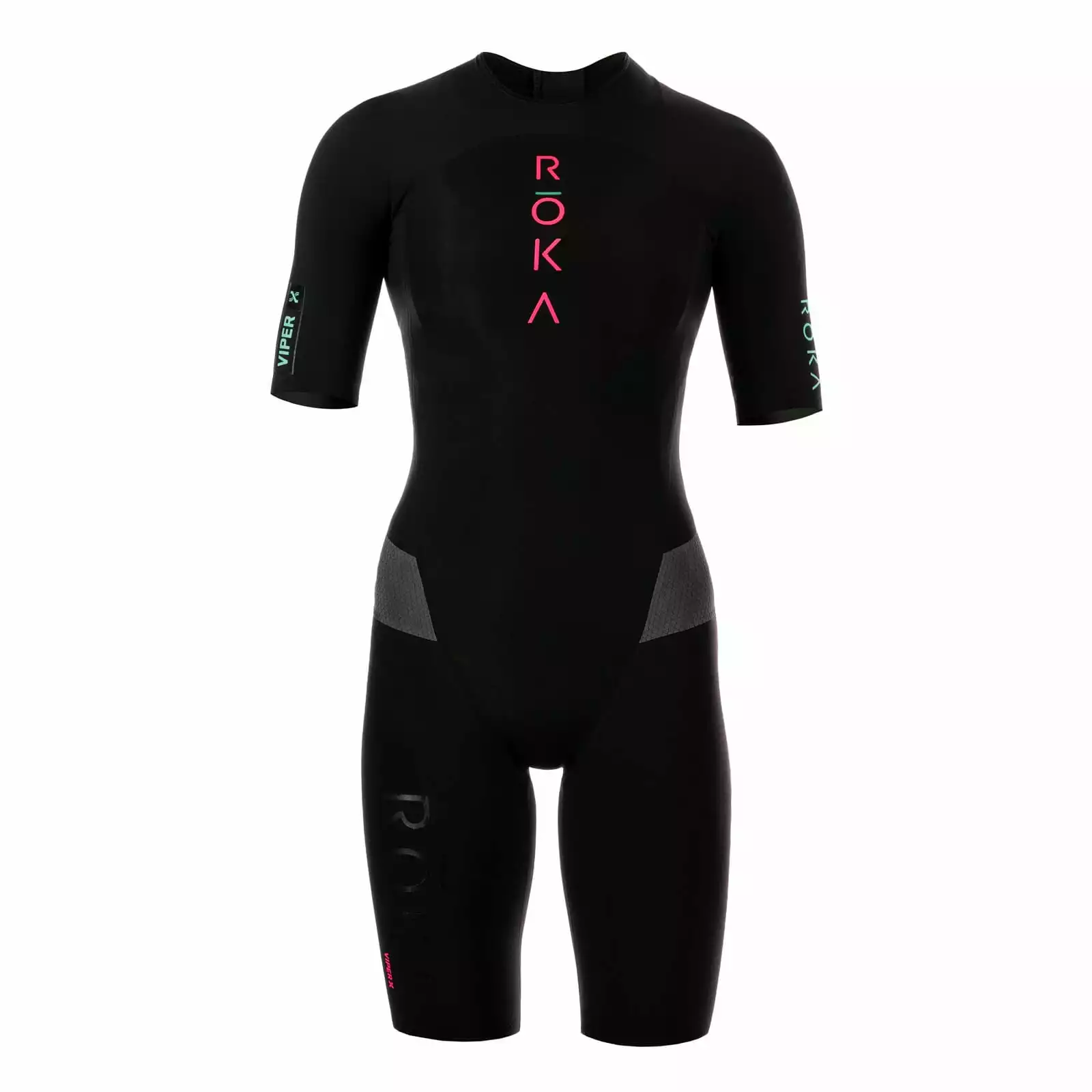 ROKA Women's Viper X2 Short Sleeve Swimskin Swimskins 1 ROKA Women's Viper X2 Short Sleeve Swimskin Swimskins